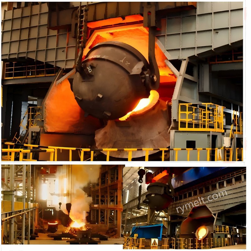 large capacity AOD furnace large capacity AOD furnace